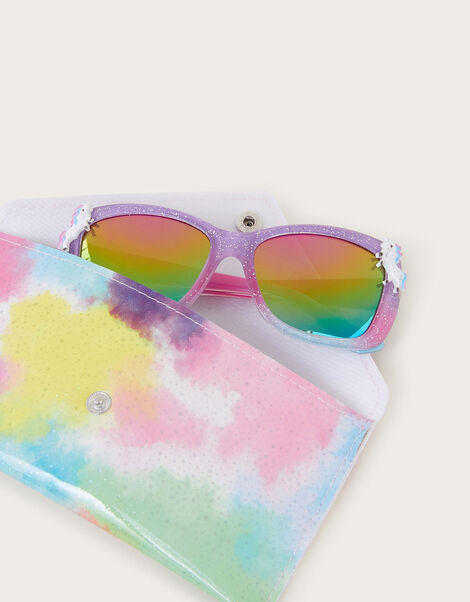 Ombre Unicorn Sunglasses with Case, , large