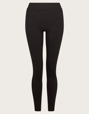 Pree High Rise Ponte Leggings, Black (BLACK), large