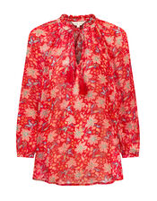 East Floral Print Blouse, Red (RED), large